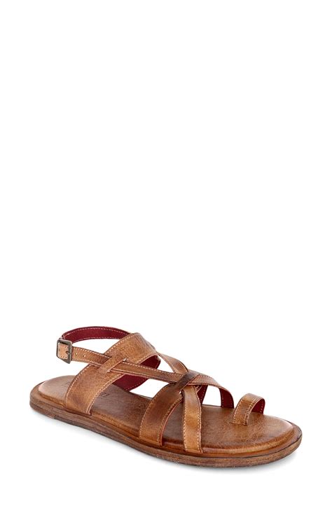 Jane Check Bed Strappy Sandal 